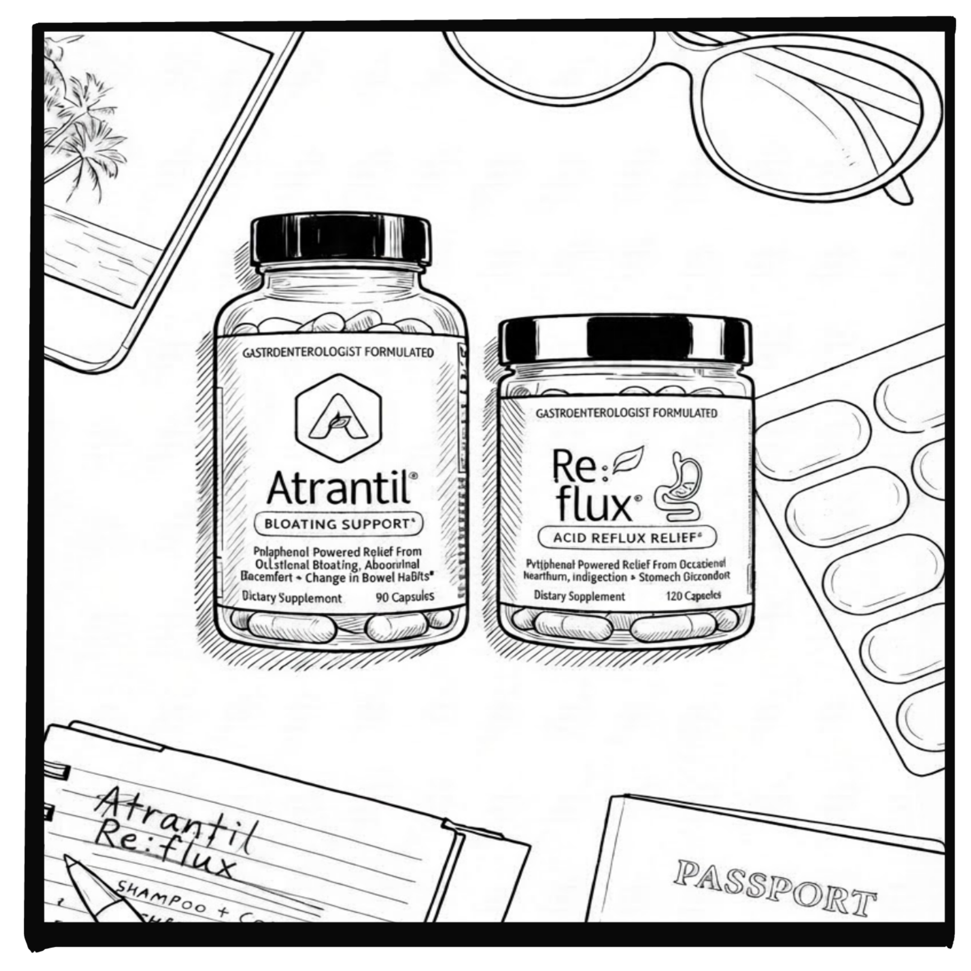 Atrantil and Re:flux